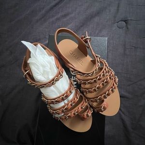 Brand new Chanel sandals